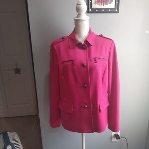 Jones New York fuschia blazer